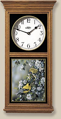 Goldfinch Clock